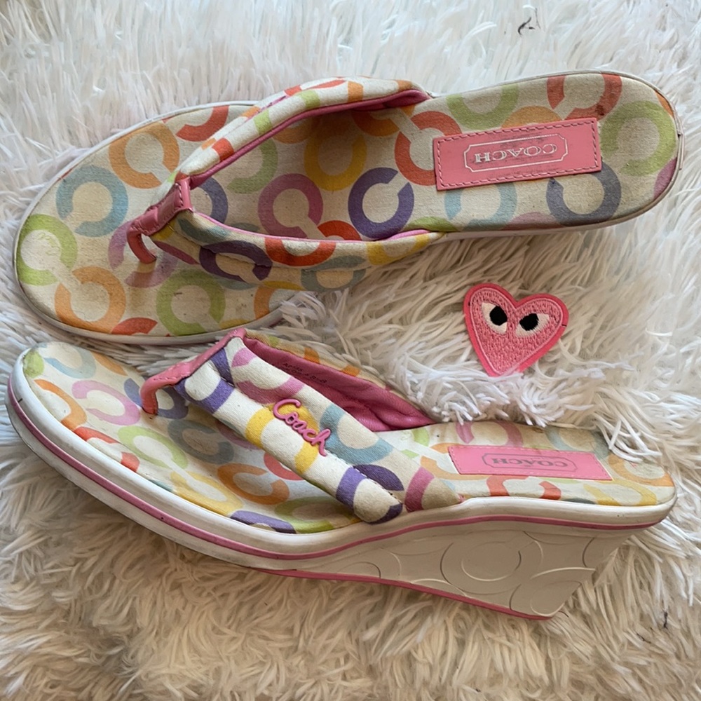 Coach Wedge Sandals 💖
